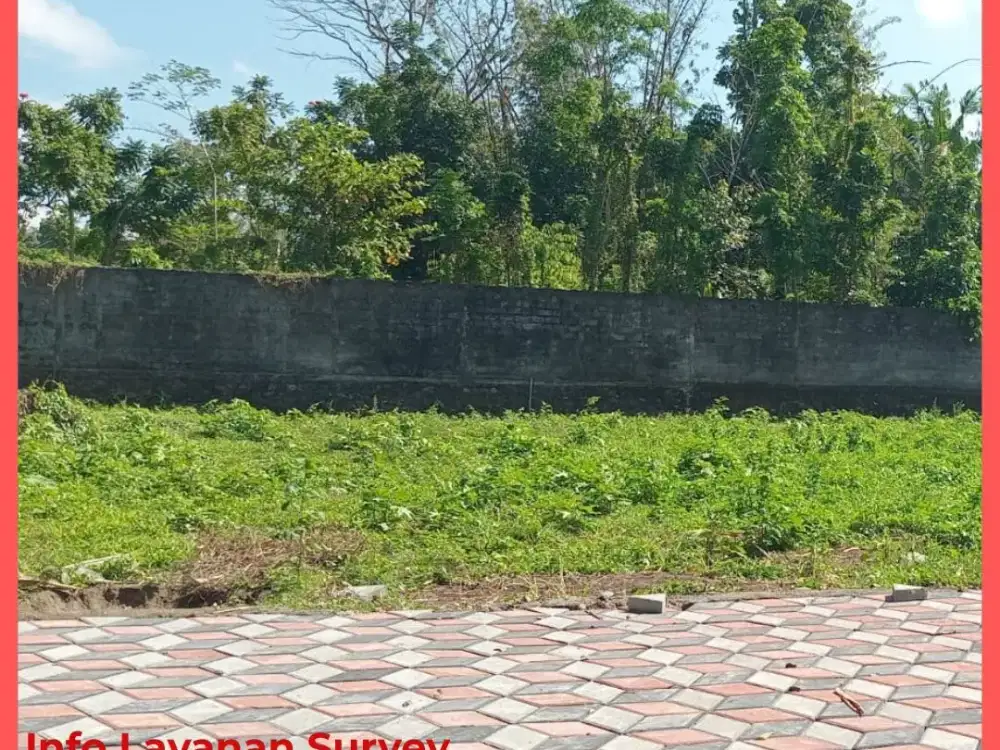 Tanah Jogja Kaliurang Cocok Kost Luas 316 m2 Dekat UII