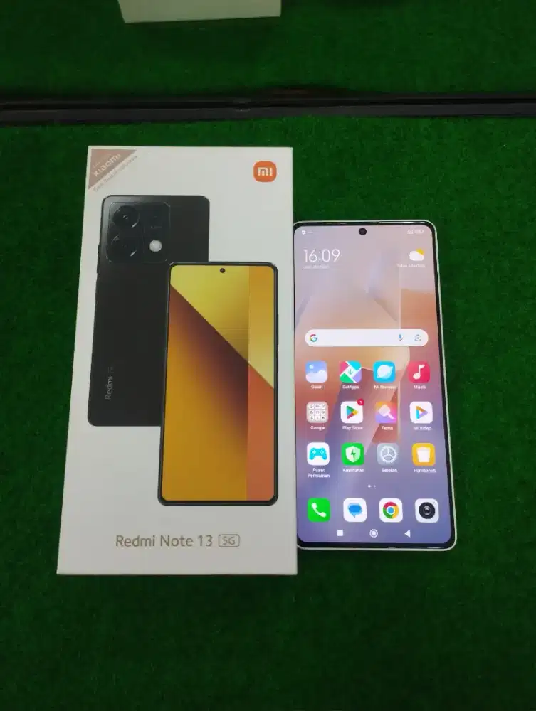 redmi note 13 5G ram 8/256gb lengkap mulus