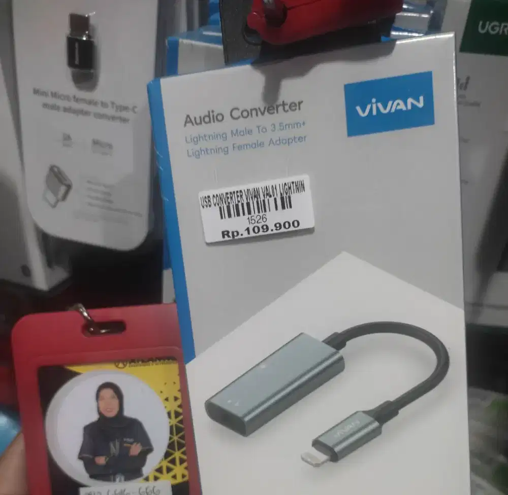 USB CONVERTER VIVAN VAL01 LIGHTNING