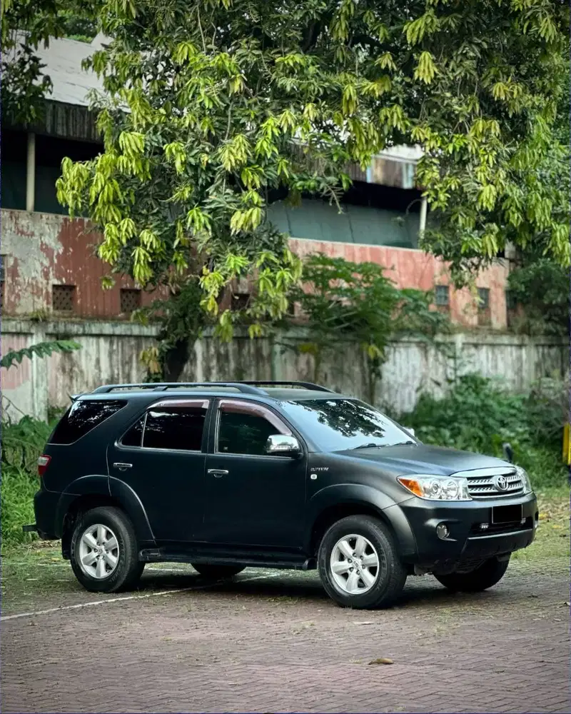 Toyota Fortuner G Hitam 2009 Tdp Murmer Ori Menarik Bu Antik Simpanan