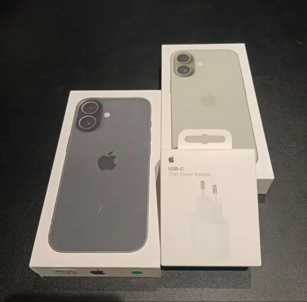 iPhone 17 256GB New Garansi Resmi iBox Free Adaptor Original Apple