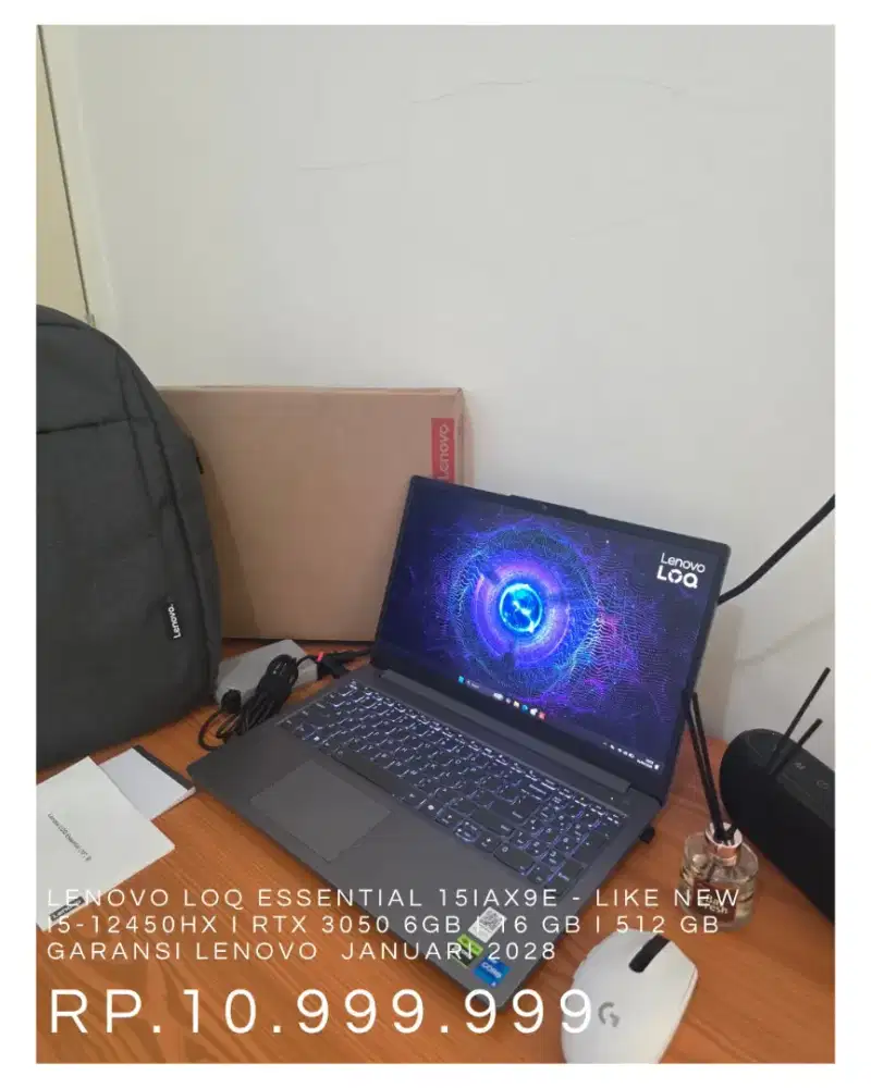 LENOVO LOQ ESSENTIAL 15IAX9E I5--LIKE NEW