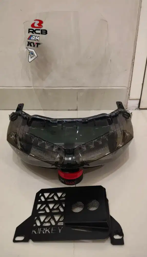 Stoplamp visor tutup radiator nmax