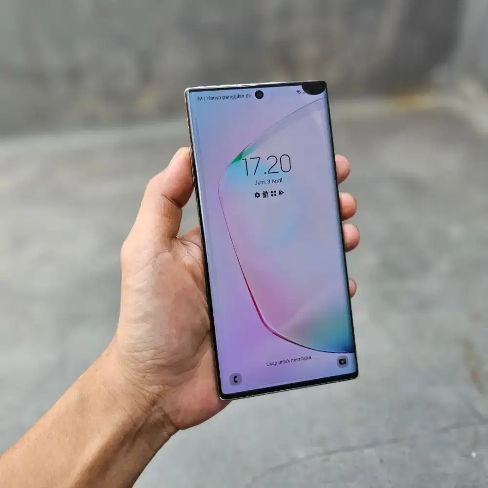 SAMSUNG GALAXY NOTE 10 PLUS SEIN 12/256 GB MINUS TOMPEL FUNGSI NORMAL