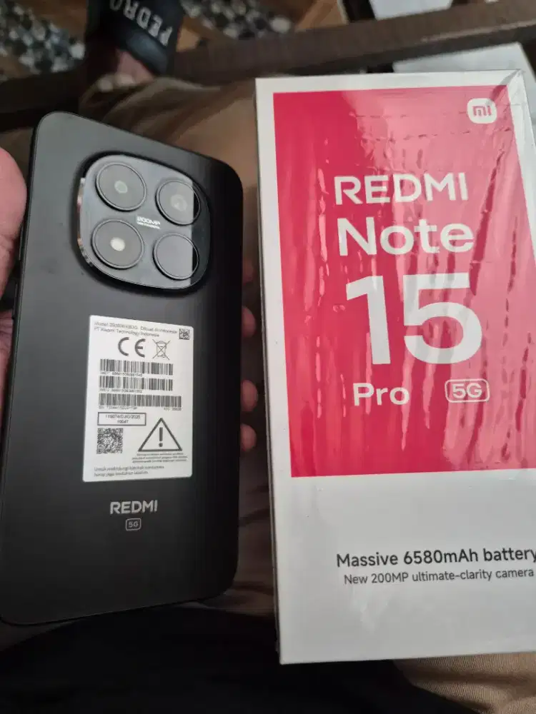 Xiaomi Note 15 Pro 5G 8+8/256 like new msih grns pjng blm semngg bs TT