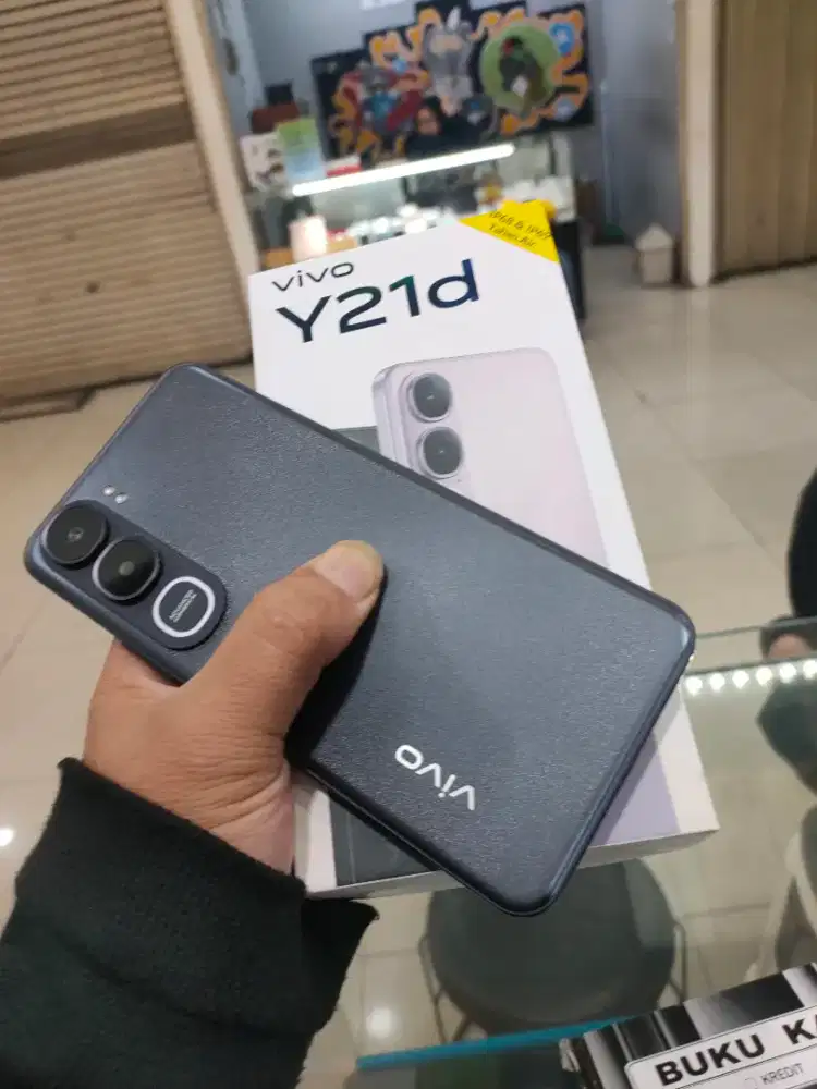 VIVO Y21d RAM6/256 lengkap mulus garansi