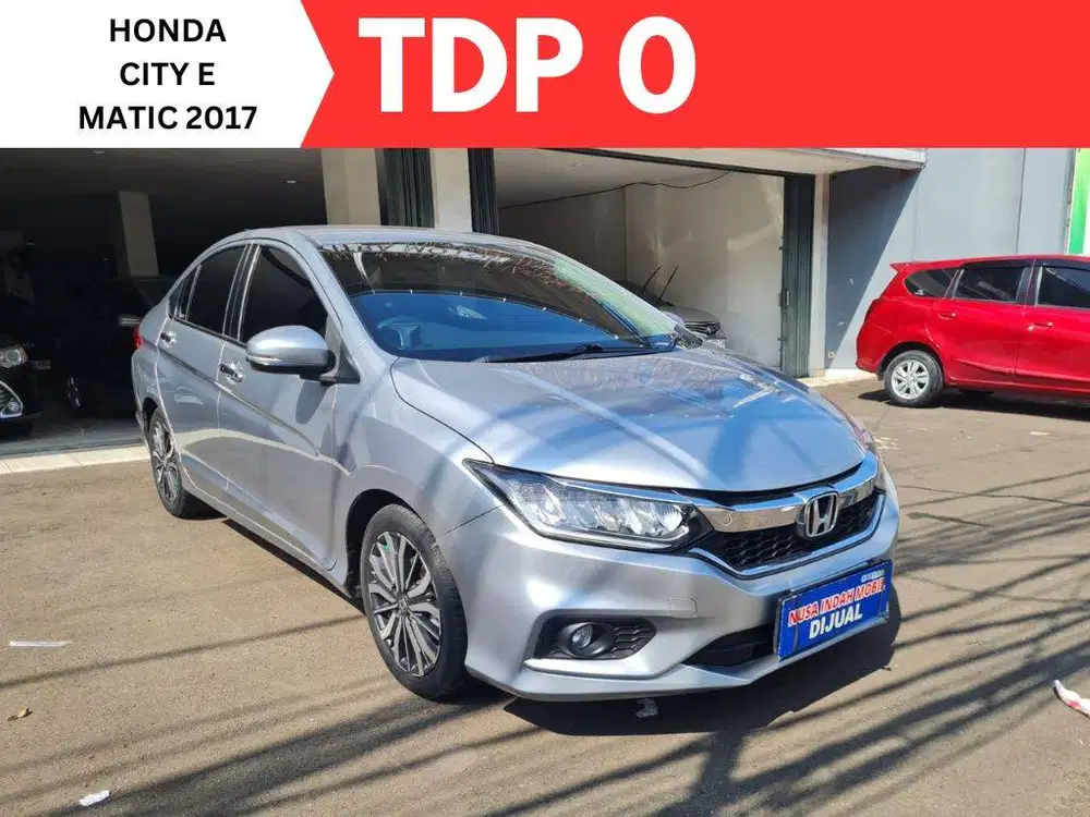TDP 0 Honda City E MATIC 2017