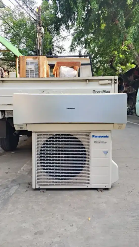 AC Panasonic Inverter 1 PK R 410 Second  Free Ongkir sejabotabek+psg