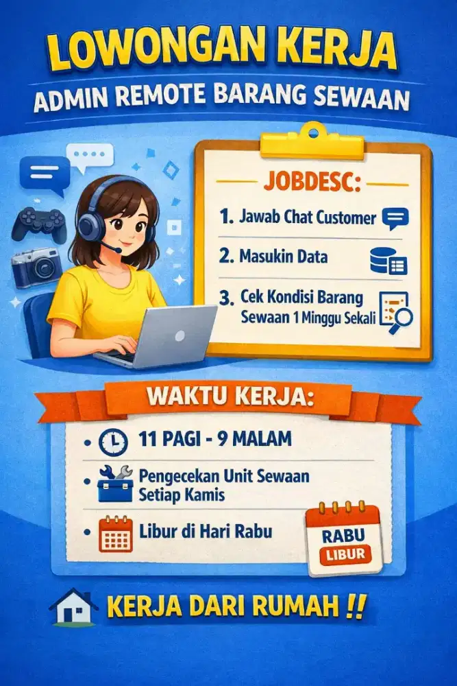 Admin Remote (Work From Anywhere)