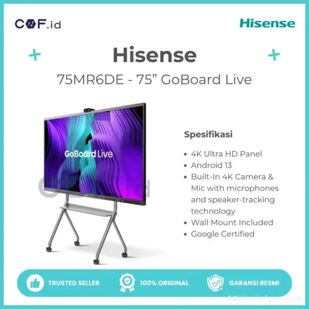 Hisense 75 interactive display
