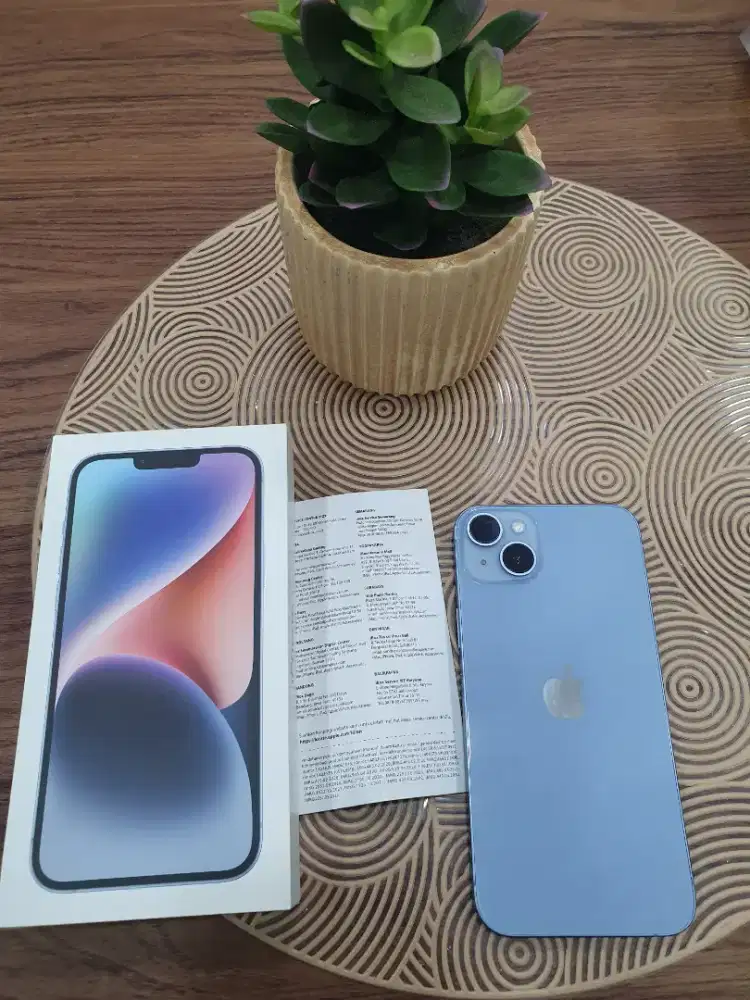 Iphone 14 Plus 128gb bh80% ex resmi ibox