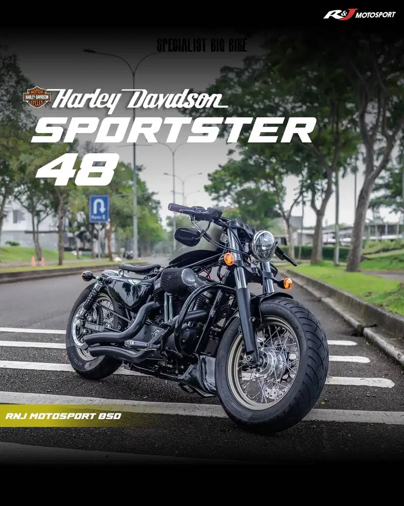 (Full Paper) Harley Davidson Sportster 48 Nik 2012 Knalpot Vince Hines