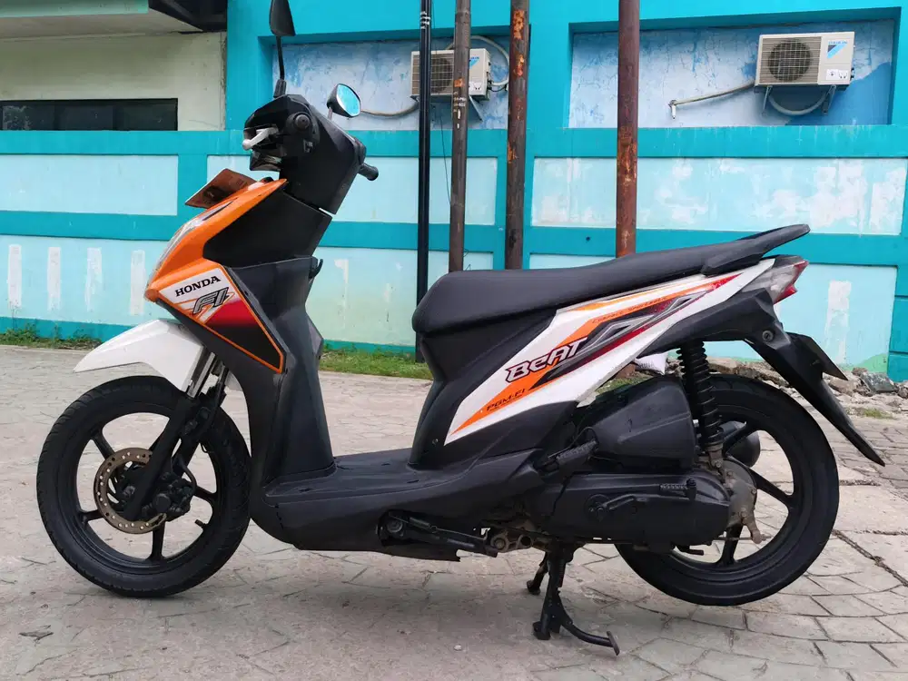 Honda beat fi  2014 stater tokcer halus mulus terawat