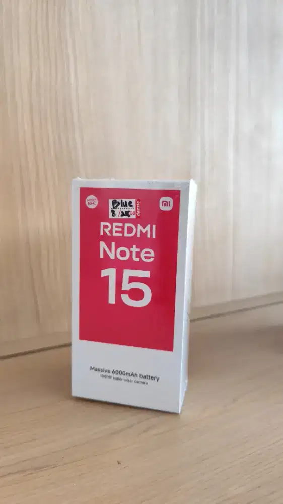PROMO REDMI NOTE 15 8/128 NEW SEGEL