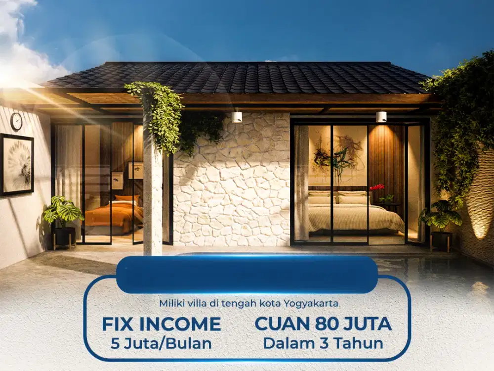 Private Living Villa Aset Properti Produktif dengan Potensi Cashflow Stabil