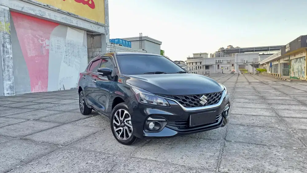 [KM9.000PERAK]SUZUKI BALENO 1.5 HB HATCHBACK AT HITAM 2024