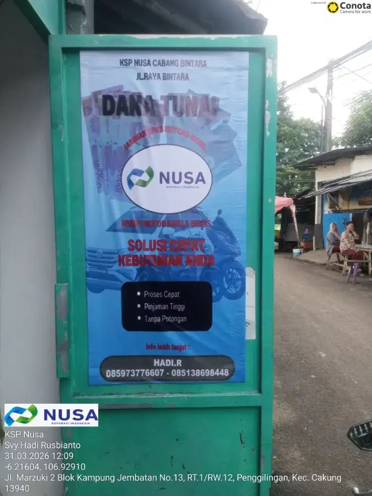 KSP NUSA bintara kranji jaminan BPKB motor mobil