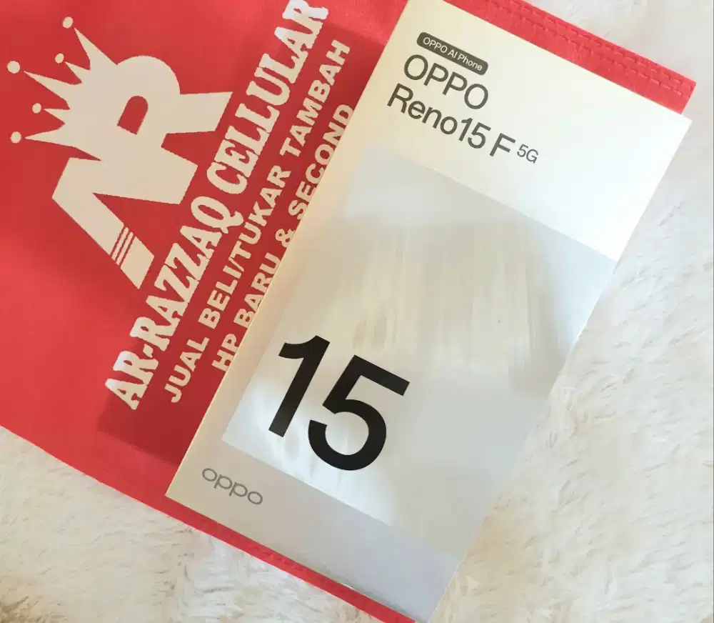 NEW OPPO RENO 15F 5G 8/256 BATERAI 7000