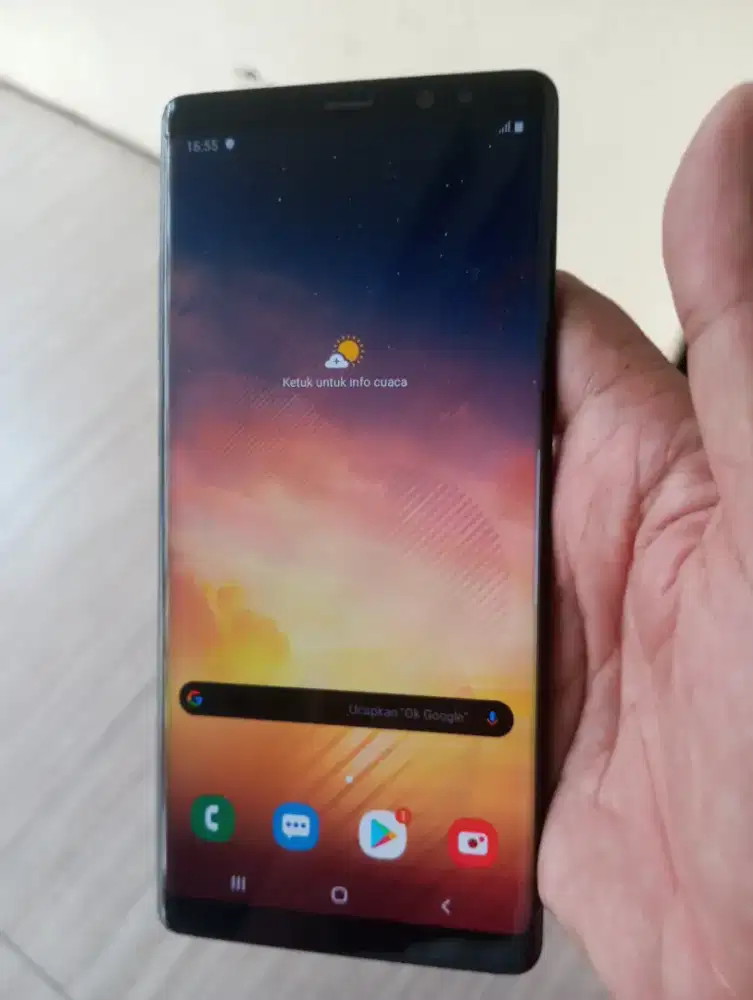 Samsung NOTE 8 ram 6GB NFC on kondisi normal