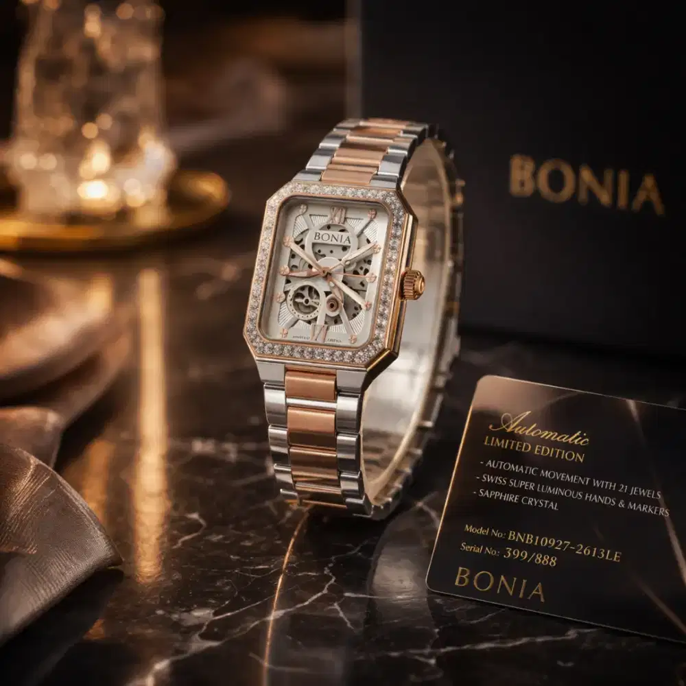 Luxury Watch BNB Bonia Original