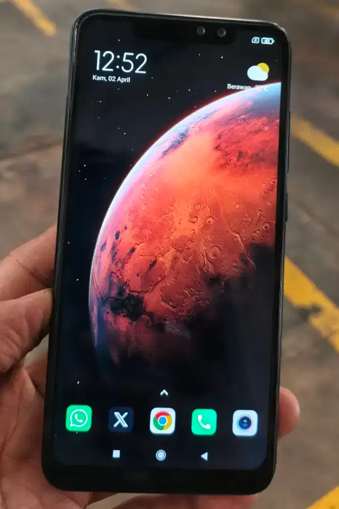 Dijual xiaomi redmi note 6 pro 4/64 gb siap pakai