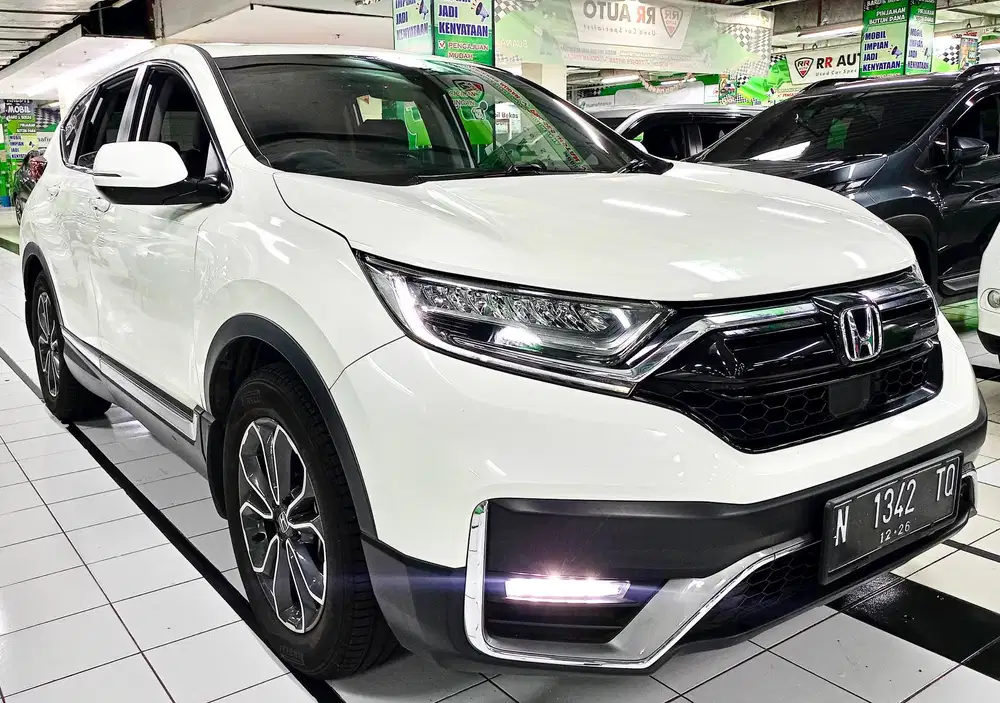 Honda CRV / CR-V Prestige 1.5 Turbo Sensing CVT 2021 Putih Matic / AT