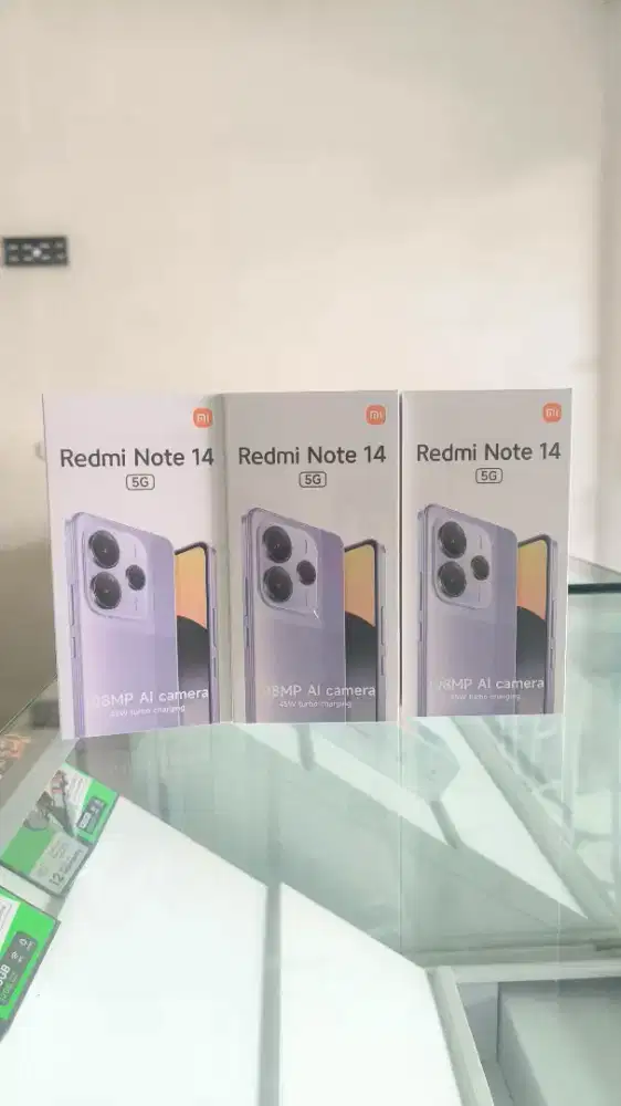 Redmi note 14 5g ram 12/512 baru segel