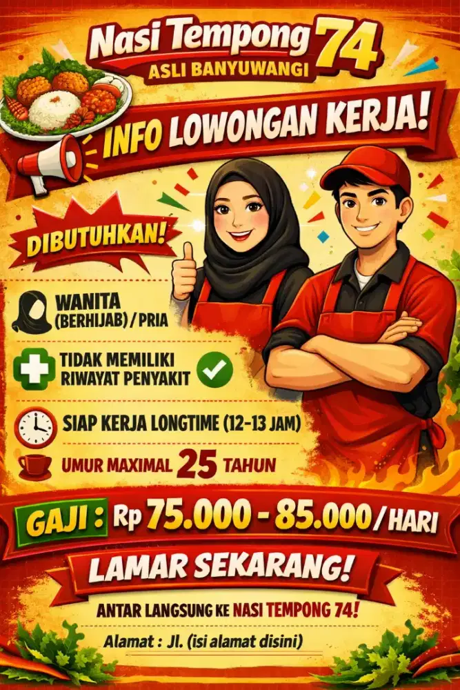 SEGO TEMPONG TUJUH EMPAT