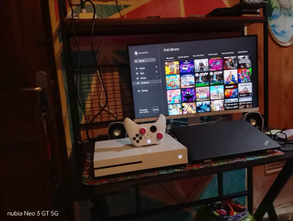 Xbox one S 1tb mulus Fullgame