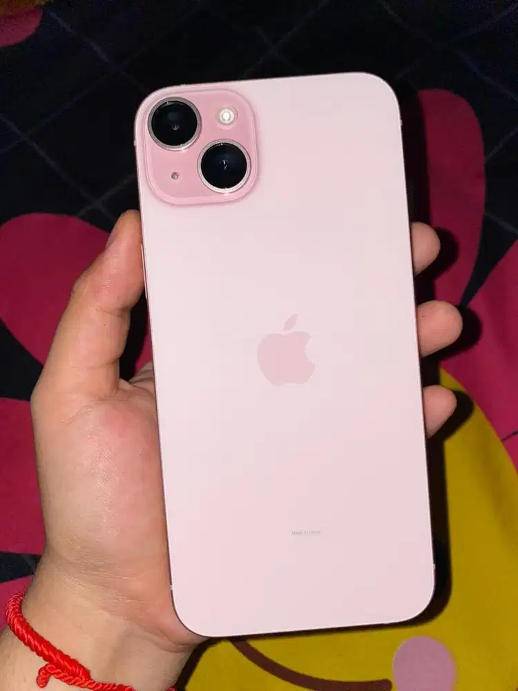 Jual iphone 15 plus 128 gb ibox bh 97% garansi on sampe bulan agustus