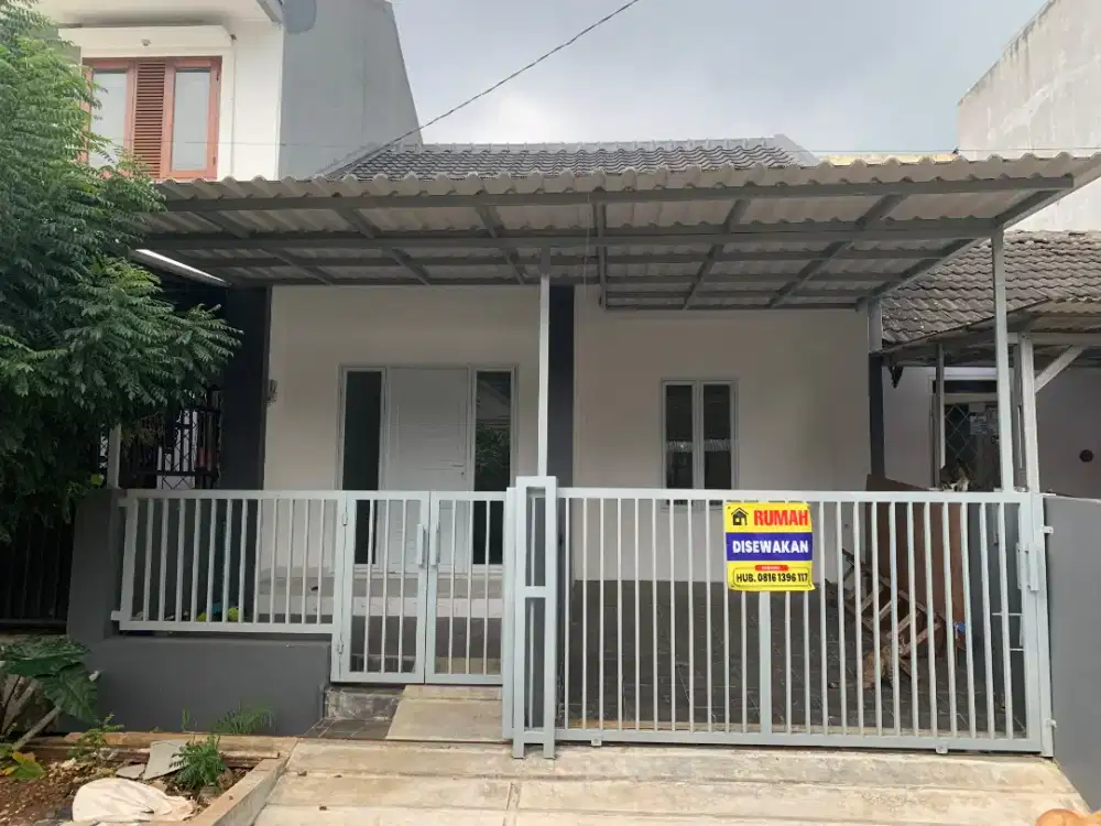 Disewakan Rumah Baru Siap Huni - Selatan Jakarta - Cinere
