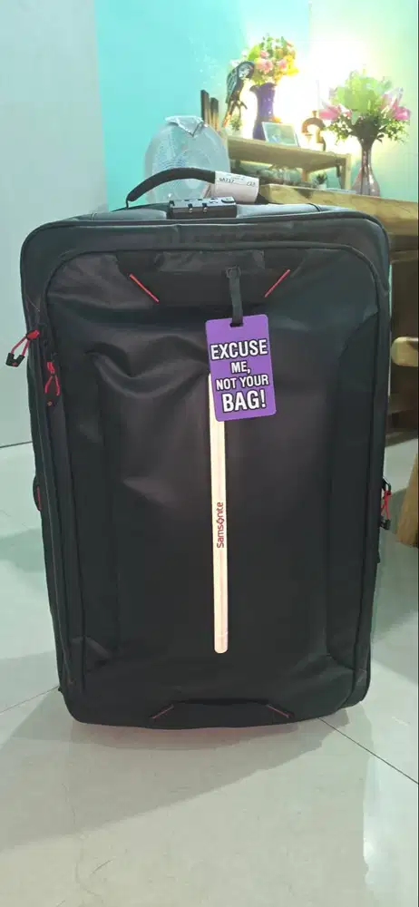 Koper Samsonite Ecodiver 67 cm wheeled duffle black