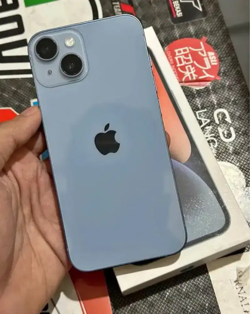 IPHONE 14 256 BIRU/PUTIH