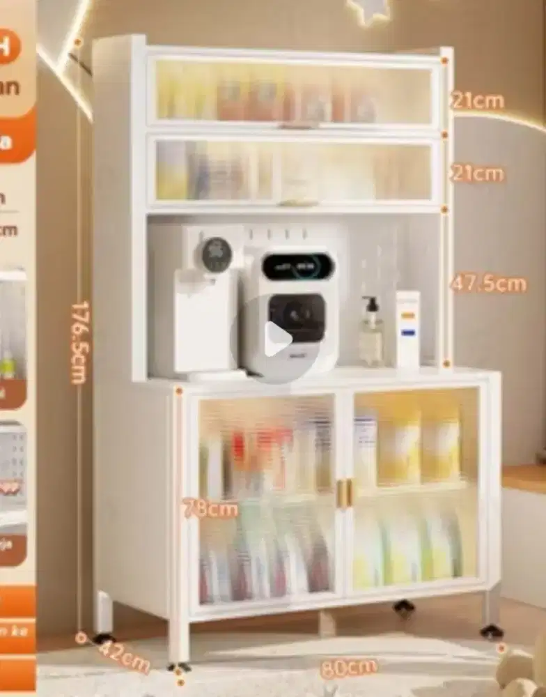 Lemari Baja Karbon Minimalis