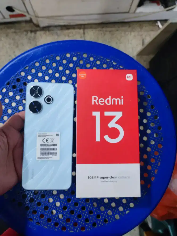 Xiaomi redmi 13 ram 8+8/128gb lengkap