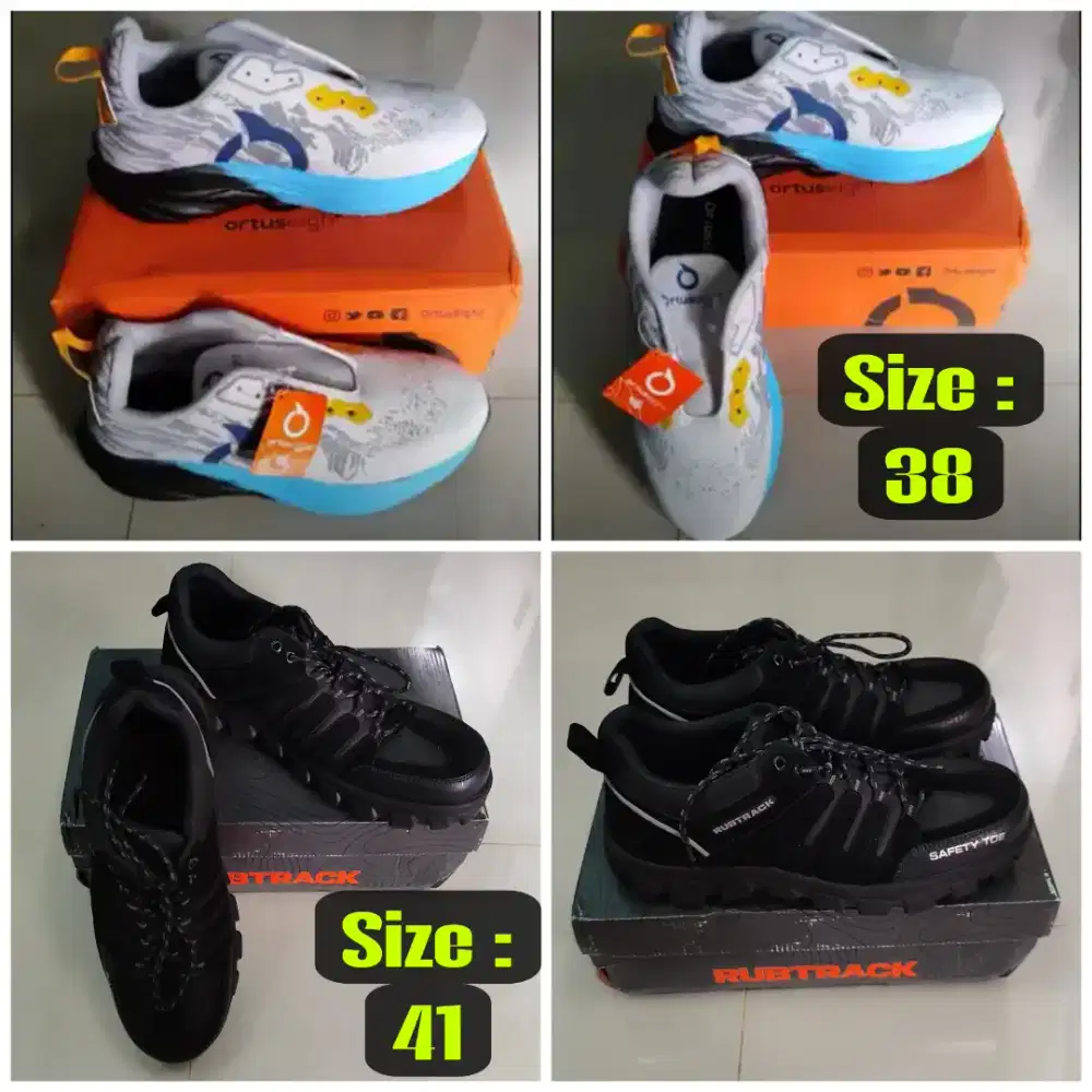 Jual Paket Sepatu Safety & Olah Raga