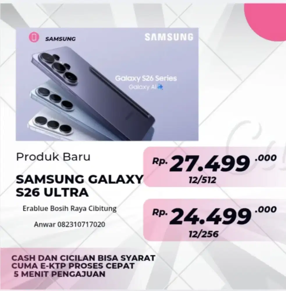 Samsung Galaxy S26 Ultra Promo