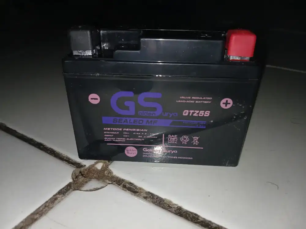 Accu GS gtz5s baru