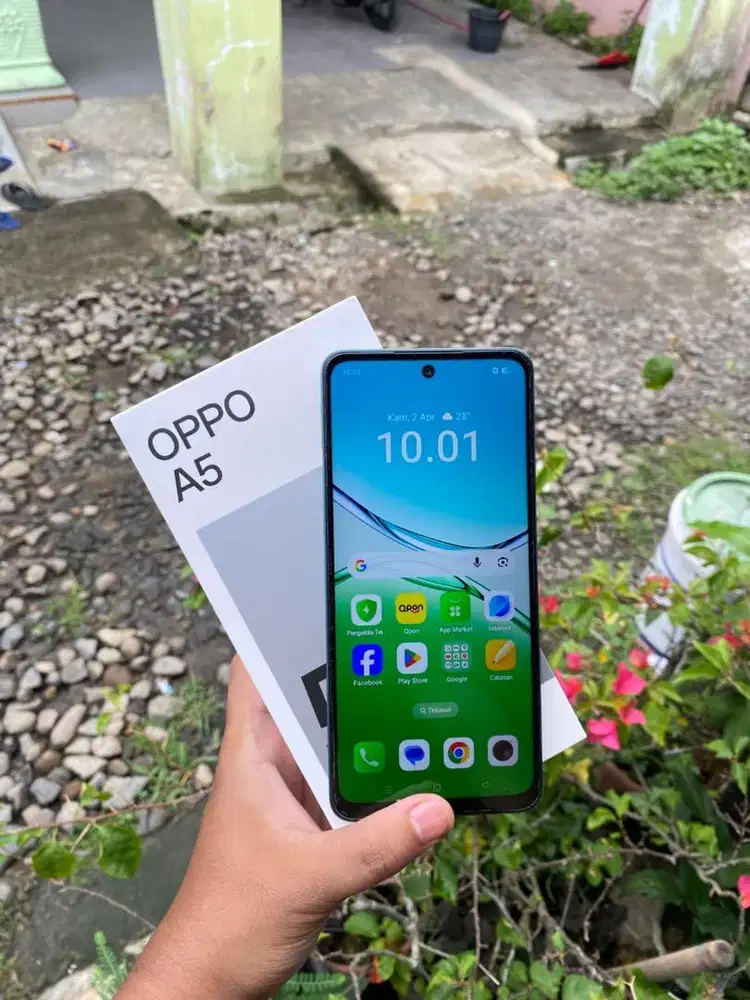 OPPO A5 LENGKAP 8+8/128 GARANSI ON PANJANG LIKE NEW