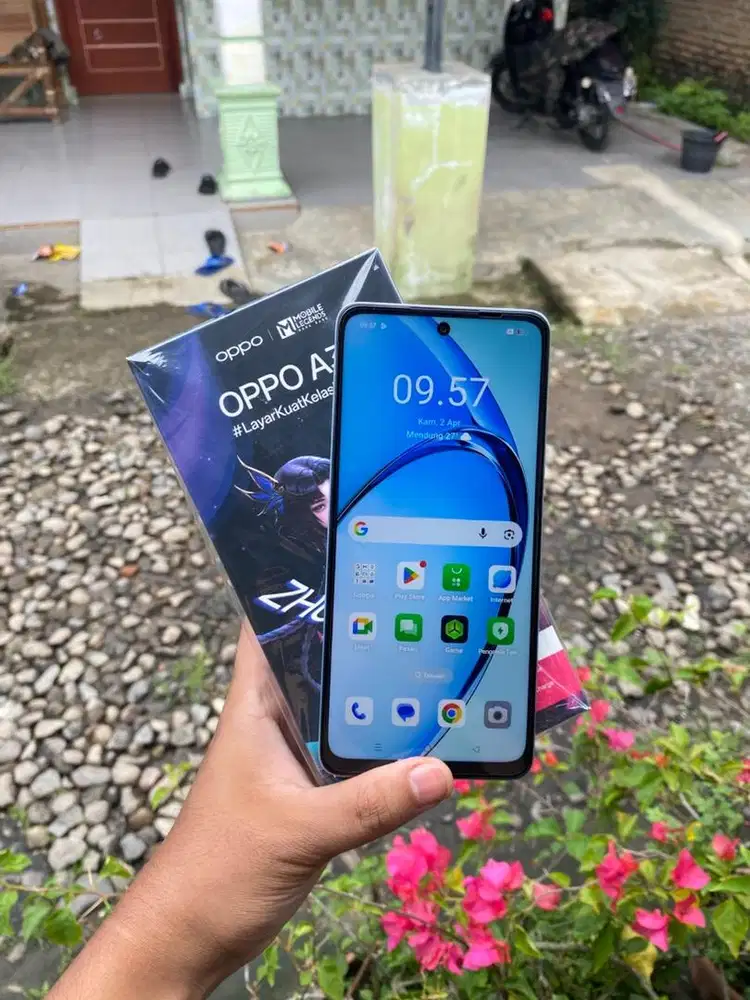 Oppo A3X LENGKAP 6+6/128 GARANSI ON PANJANG LIKE NEW