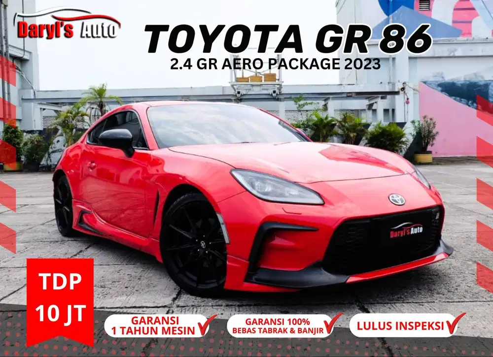 2023 Toyota Gr86 2.4 AT GR Aero Package Like New Toyota FT86  Tdp10jt