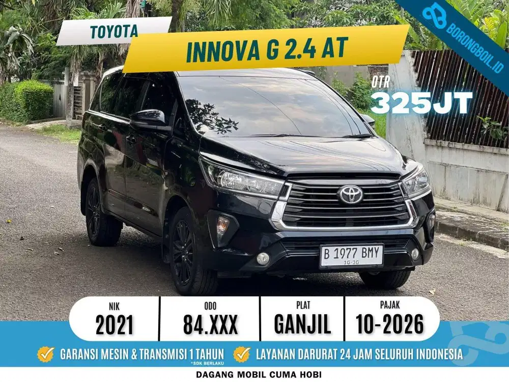Toyota Kijang Innova G 2.4 AT Diesel 2021