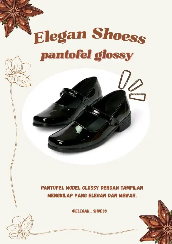 Pantofel glossy