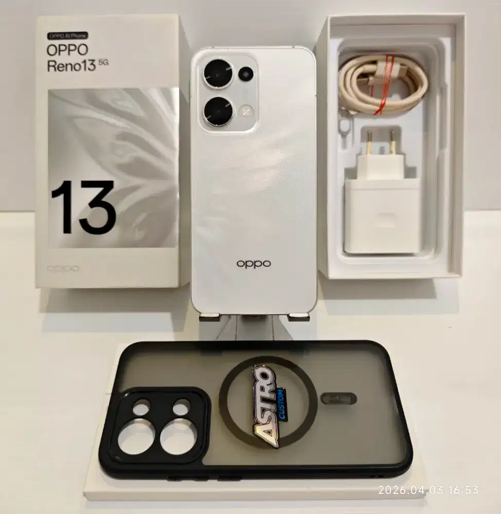 Oppo Reno 13 5G 12/256 Gb Mulus 97% Resmi On 19 Juli 2026 bisa TT/BT