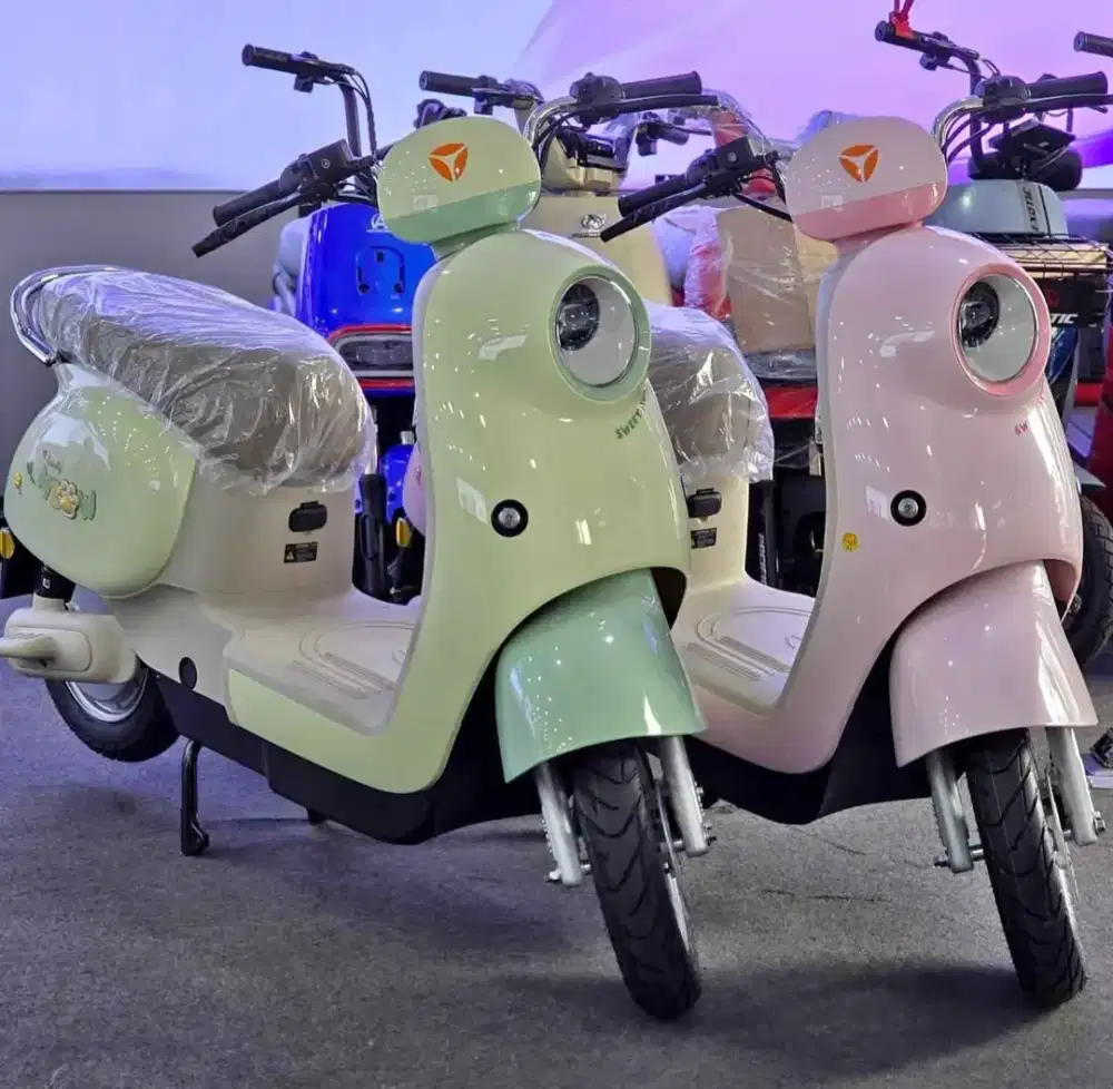 Obral Sepeda Listrik YADEA MIA 6 Juta'an Free Helm