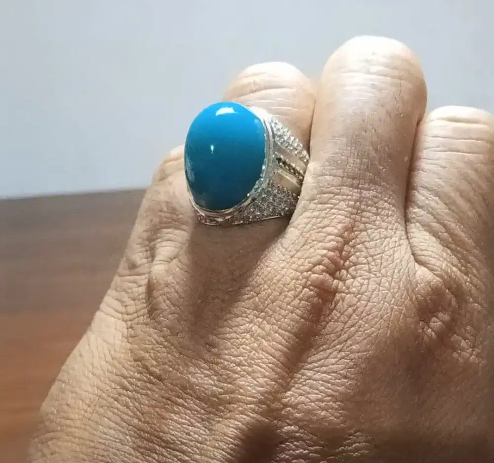 Cincin batu bacan doko natural