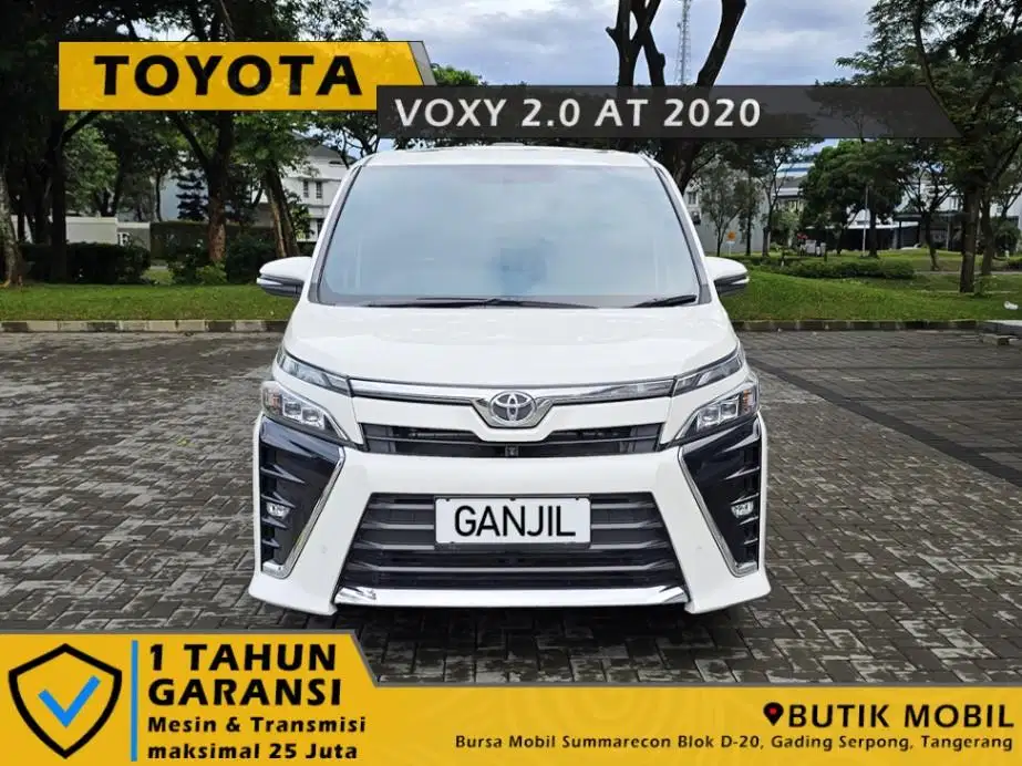 TDP 10 Juta. Voxy 2.0 AT 2020 Putih.