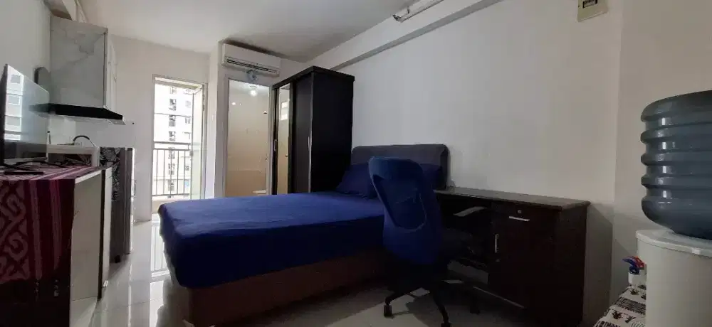Disewakan unit studio fully furnished di Kalibata City
