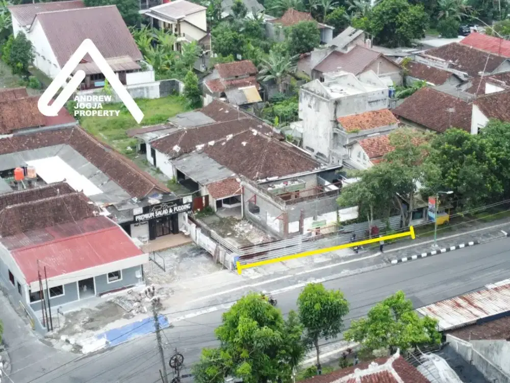 Jual Tanah Pinggir Jalan Pemda Sleman 2 Muka Paling Strategis