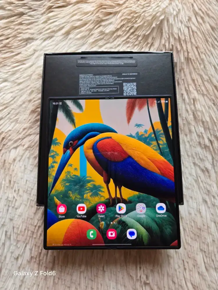 512GB Samsung Z Fold 6 Baru 8bulan Fulset Galaxy Zfold6 Zfold Fold6 5G